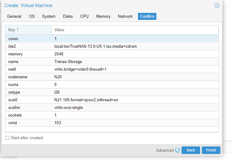 Virtual machine installation